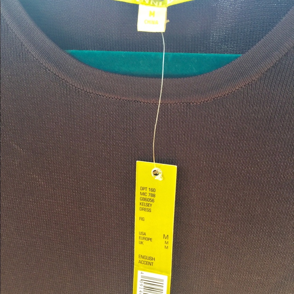 Gianni Bini Rich Brown A-Line Dress, NWT - Picture 5 of 7